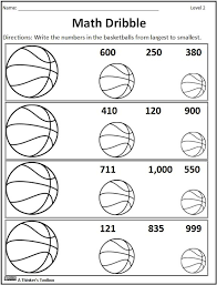 Basketball Math Madness By A Thinker S Toolbox Includes 16 No Prep Math Worksheets That Are Great For Basketball Math Math Worksheets Math Practice Worksheets