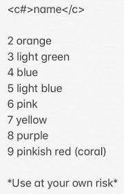 The following method can be used for player names, club names, and club descriptions. All Of The Updated Username Color Codes Brawlstars