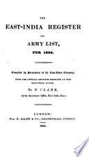 East-India Register and Army List - Google Books