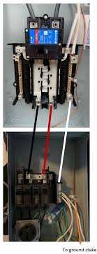 Consult the manufacturers wiring diagram which is usually fixed to the inside of the transfer box case for installation details specific to your unit. Connecting Rv Shore Power Panel To Main Breaker The Rv Forum Community