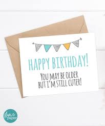 Handmade Birthday Cards For Big Brother From Little Sister Funny Birthday Card Funny Brother Birthday Sister Birthday Card By Flairandpaper On Etsy Birthday Greetings Funny Funny Birthday Cards Funny Brother Gift