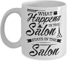 Shop affordable wall art to hang in dorms, bedrooms, offices, or anywhere blank walls aren't welcome. Amazon Com Funny Beauty Salon Coffee Mug Hair Salon Mug Funny Gift For Hair Stylist Kitchen Dining