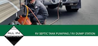When we had a new septic system installed at our home base cottage a few years ago, we included an rv dump station riser right next to our coach parking spot when we submitted the plans to the building inspector. Rv Septic Tank Pumping Rv Dump Station Allinsanitation