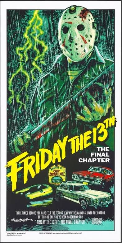 Friday the 13th - the Final Chapter, Digital Downloadable Printable Movie  Poster - Etsy