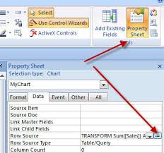 Creating Charts In An Access 2007 Database