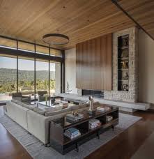 A modern living room is presented today as a room with a lot of the classic design and the modern design are mixed. Best 60 Modern Living Room Dark Hardwood Floors Design Photos And Dwell