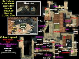 It is one of the maps in cs:go to have gone through a rehaul to its look and textures since the game's release. De Inferno Map Callouts