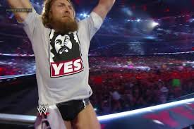 He beat triple h to win his way into the match despite having a bum shoulder, and trips was so mad about losing that he. Wrestlemania 30 Results Daniel Bryan Beats Triple H To Earn A Title Shot Sbnation Com