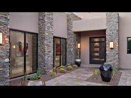 When working with wood outdoors, keep first up: Creative Modern Exterior Wall Design Ideas Youtube