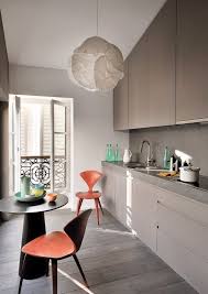Color Topo Y Blanco En Cocina Decoraciones De Casa Estilo De Cocina Ideas De Diseno De Interiores