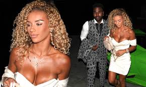 And things are clearly going well between them, as they're still all over each other — despite spending the past two months in quarantine together. Jason Derulo Enjoys Night Out With Girlfriend Jena Frumes Who Wows In Racy Low Cut Dress Daily Mail Online