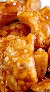 Fry the pork skin until they look like the. Crispy Crackling Bites Homemade Pork Rinds Pork Belly Recipes Crispy Pork Rind Recipes Pork Belly Crackling