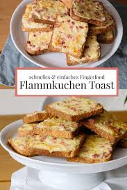 Rezept Flammkuchen Toast Super Schnell Und Einfach Das Perfekte Partyfood Rezept Schnell Einfach Flammkuchentoas Flammkuchen Toast Flammkuchen Rezepte