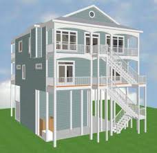 Find small coastal cottages, waterfront craftsman home designs & more! Elevated Piling And Stilt House Plans Coastal House Plans From Coastal Home Plans