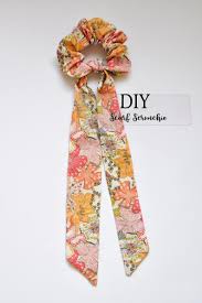 Chiffon scrunchies bow knot tie sheer fabric this bow knot is actually smaller than the bunny ear style. Scrunchie Sewing Pattern Pdf Ponytail Scarf Pattern Scrunchie Tutorial For Adults Or Kids Scarf Scrunchie Pattern Bunny Ear Scrunchie In 2021 Diy Hair Scrunchies How To Make Scarf Scarf Pattern
