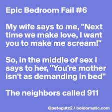 You can also incorporate the color red into a space with accent pieces like a throw blanket, rug, painting, or red wall. Epic Bedroom Fail 6 My Wife Says To Me Next Time We Make Love I Want