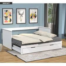 Lit Banquette Extensible Witney Pas Cher Lits Gigognes Camif Ventes Pas Cher Com Lit Gigogne Banquettes Banquette