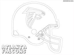 This coloring page was posted on monday. Atlanta Falcons Coloring Pages Coloring Home