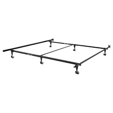 77.2 l x 54 w; Adjustable Queen Or King Metal Bed Frame Walmart Com Walmart Com