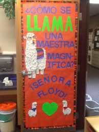 Teacher Appreciation Door Decoration Poster Spanish Dli Dual Language Teacher Appreciation Door Decorations Teacher Appreciation Doors Spanish Classroom Decor