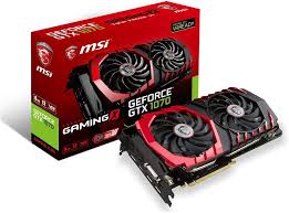 Msi computer video graphic cards geforce gtx 1050 ti gaming x 4g, 4gb. Amazon Com Msi Gaming Geforce Gtx 1070 8gb Gddr5 Sli Directx 12 Vr Ready Graphics Card Gtx 1070 Gaming X 8g Computers Accessories