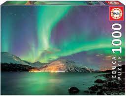 Buy northern lights from eurographics, 1000 pieces, free shipping available | puzzle warehouse. Amazon Com Educa 1000pc Puzzle Aurora Borealis Toys Games