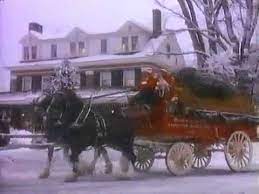Horses sleigh ride winter wonderland winter scenes winter love winter landscape winter photos. 1987 Budweiser Christmas Commercial Youtube
