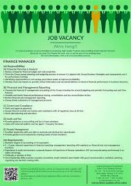 Includes people management and budgetary/cost reporting. Subur Tiasa å¸¸è±æŽ§è‚¡ We Re Hiring Finance Manager Facebook