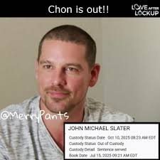 John Slater who was in jail for violating his bail conditions, has done his  time and is Out! He's going to be