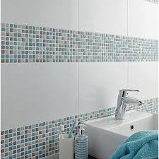 Mosaique Pop Bleu 1 5x1 5 Cm Salle De Bain Leroymerlin Salle De Bain Carrelage Salle De Bain