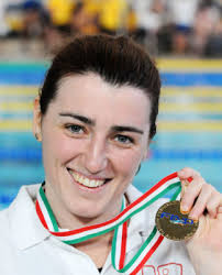 Arjola trimi domina la finale dei 50 metri dorso femminili s3 toccando per prima la piastra in 51.34. Arjola Trimi