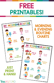 These Daily Routine Charts For Kids Are Perfect For Toddlers