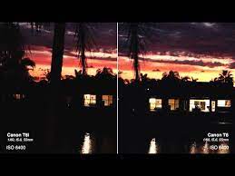 Canon T6 Vs Canon T6i Low Light Comparison Youtube