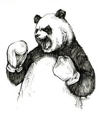 The Angry Boxing Panda By Ylimes On Deviantart Panda Art Bear Art Panda Tattoo
