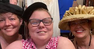 Ms Annette, pictured here in here...