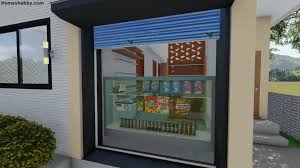 23 desain garasi mobil minimalis. Desain Rumah Minimalis Plus Toko Ukuran 6 5 X 9 5 M Dengan Tampilan Sederhana Namun Nampak Lebih Modern Homeshabby Com Design Home Plans Home Decorating And Interior Design