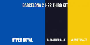 The nike and club logos are yellow whilst the 'three' emblem is white. Leaked Barcelona 2021 22 Third Kit Details Barca Universal