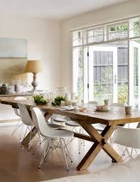 Trestle Tables In The Dining Room Dining Room Table Decor French Country Dining Room Table Dining Room Trends
