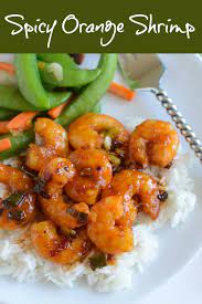 Spicy Orange Shrimp Recipe Orange Shrimp Recipes Spicy Shrimp Recipes Asian Recipes