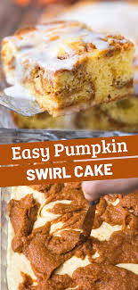 Easy Pumpkin Swirl Cake Pumpkin Coffee Cakes Swirl Cake Gluten Free Yellow Cake
