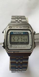 You're in the right place for alba watch. Vintage Rare Seiko Alba Watch Y749 5090 Quartz Digital Alarm Chronograph Ebay