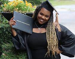 Senior Graduation 2020 Cap And Gown Black Girl Fashion