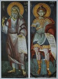 Ο μανουήλ πανσέληνος γεννήθηκε τον 13ο αιώνα στη θεσσαλονίκη και ήταν ο σημαντικότερος αγιογράφος της μακεδονικής σχολής και από τους σπουδαιότερους της παλαιολόγειας αναγέννησης. Manuil Panselinos Frescele Bisericii Protaton Din Karyes 199 Fotografii Byzantine Art Orthodox Icons Byzantine Icons