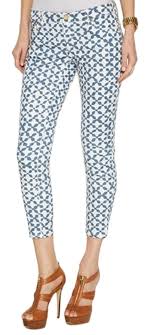 Michael Kors Indigo Medium Wash Musenyi Crop In Skinny Jeans Size 36 14 L 50 Off Retail