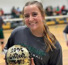 1,000 Assists and Counting! Last night, Anna Beth Burns reached a HUGE  milestone in her volleyball career with her 1,000th assist! What an  incredible accomplishment for this Lady Trojan, whose hard work,