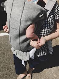 I M Loving Our Baby Bjorn Mini Carrier Being Able To Wear Our Newborn Is Amazing I Never Got On With Slin Baby Bjorn Baby Shower Pictures Newborn Essentials