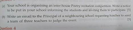 Health is wealth poem for poetry recitation competition in english for standard 2 kids, sub junior category. Vuc A Your School Is Organising An Inter House Poetry Recitation Competition Write A Notice To
