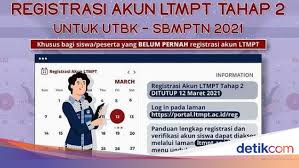Simak tata cara pendaftaran dan ketentuan wajibnya. Mau Ikut Sbmptn 2021 Ini Cara Registrasi Akun Ltmpt Tahap Dua