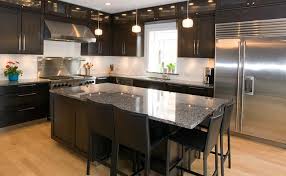 Plain Fancy Chicago Portfolio Soft Modern Contemporary Kitchen Cabinets In Dark Wo Fancy Kitchens Contemporary Kitchen Island Contemporary Kitchen Cabinets