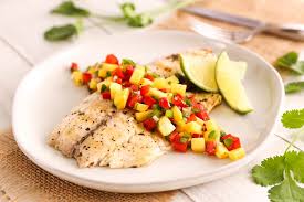 You can also use it as a dip for tortilla chips, place on a bed of greens,top grilled fish, pork or chicken or spread on softened cream cheese for a cracker spread. Grilled Tilapia With Mango Salsa Dorothy Lane Market